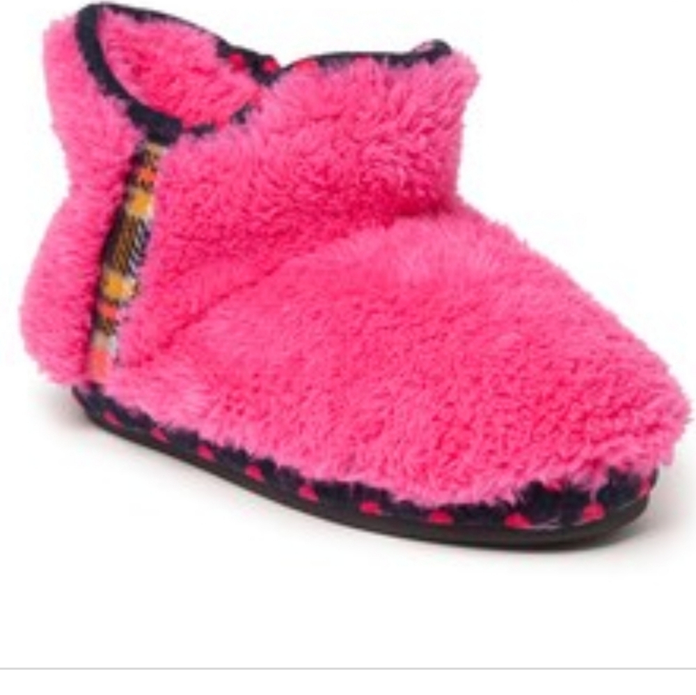 Dearfoams Plush Pile Memory Foam Slippers NEW